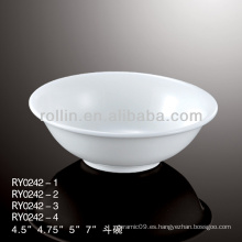 Cuenco de arroz de 4,5 &quot;, porcelana y recipiente de cerámica utilizado en hotel y restaurante